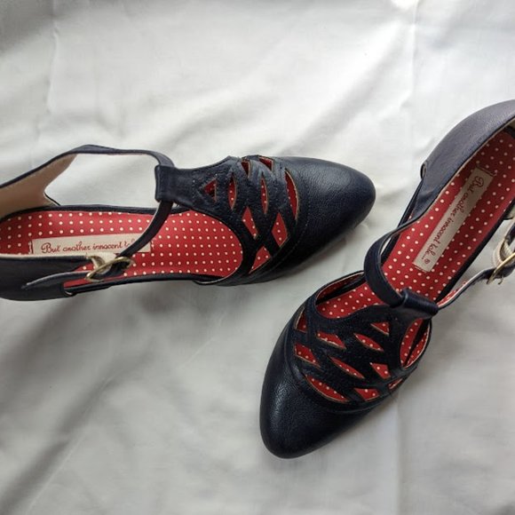 BAIT (But Another Innocent Tale...) Shoes - Navy "Heiress" BAIT Footwear